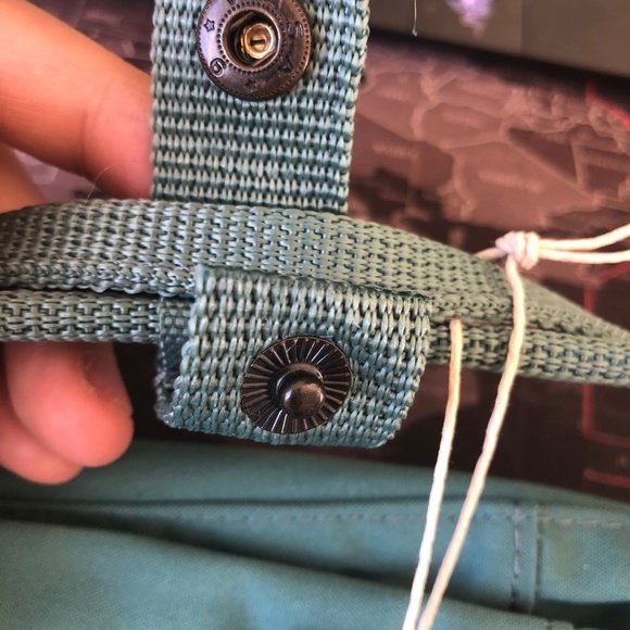 Fjallraven Kanken Backpack Color Frost Green - Picture 7 of 8